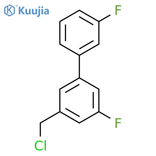 5-(Chloromethyl)-3',3-difluorobiphenyl structure