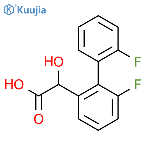2-(2',6-Difluorobiphenyl-2-yl)-2-hydroxyacetic acid structure