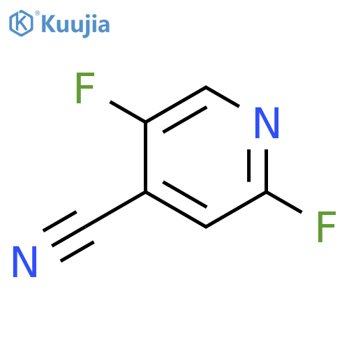 2,5-Difluoropyridine-4-carbonitrile structure