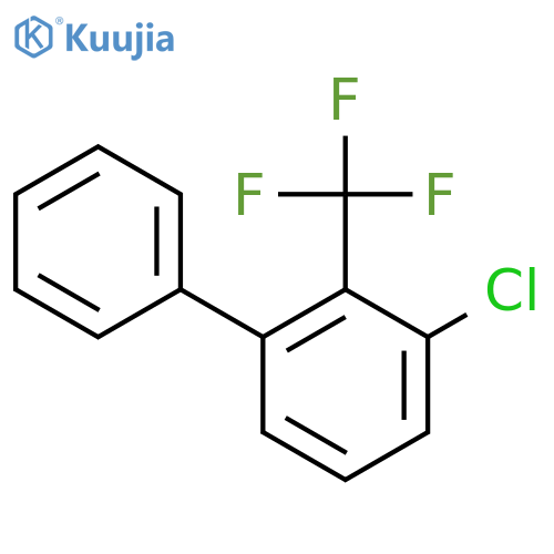 3-Chloro-2-(trifluoromethyl)biphenyl structure