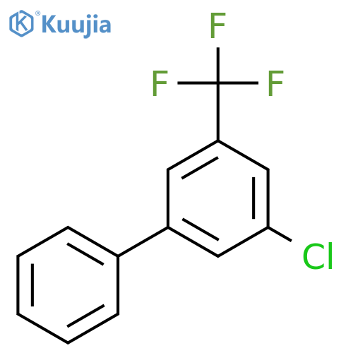 3-Chloro-5-(trifluoromethyl)biphenyl structure
