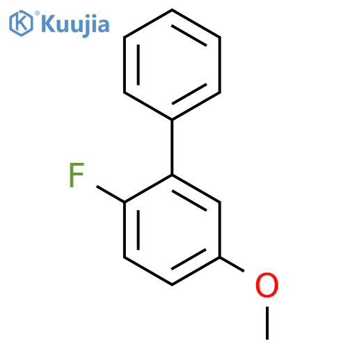 2-Fluoro-5-methoxybiphenyl structure