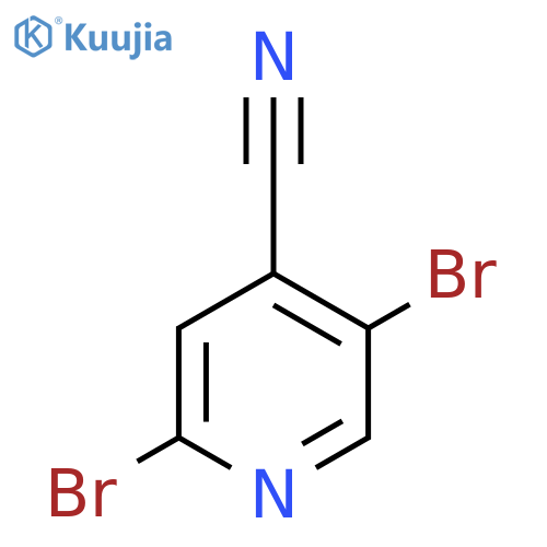 4-Cyano-2,5-dibromopyridine structure