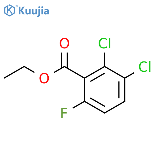 Ethyl 2,3-dichloro-6-fluorobenzoate structure