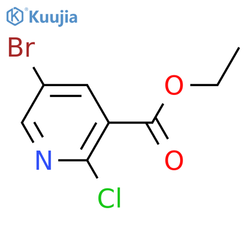 ethyl 5-bromo-2-chloronicotinate structure