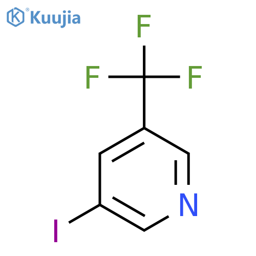 3-iodo-5-(trifluoromethyl)pyridine structure