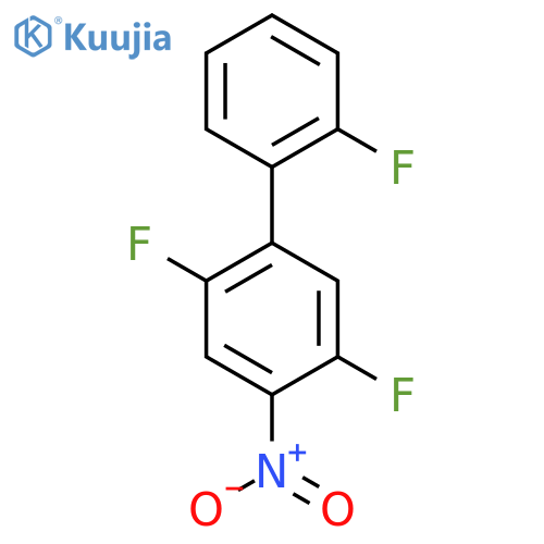 2,2',5-Trifluoro-4-nitrobiphenyl structure