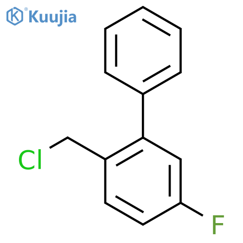2-(Chloromethyl)-5-fluorobiphenyl structure