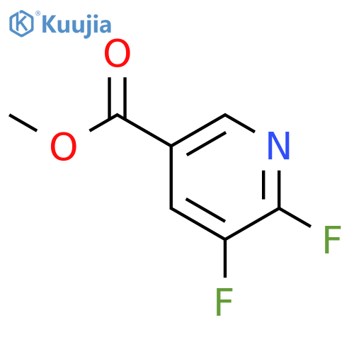 METHYL 5,6-DIFLUOROPYRIDINE-3-CARBOXYLATE structure