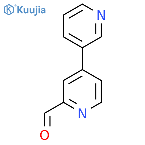 4-(Pyridin-3-yl)picolinaldehyde structure