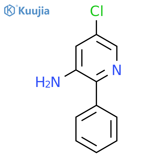 5-Chloro-2-phenylpyridin-3-amine structure