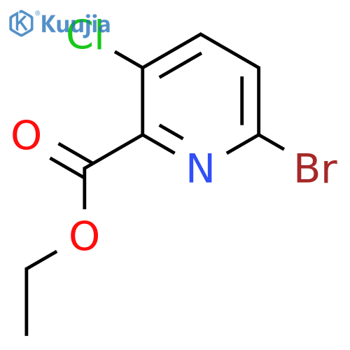 Ethyl 6-bromo-3-chloropicolinate structure