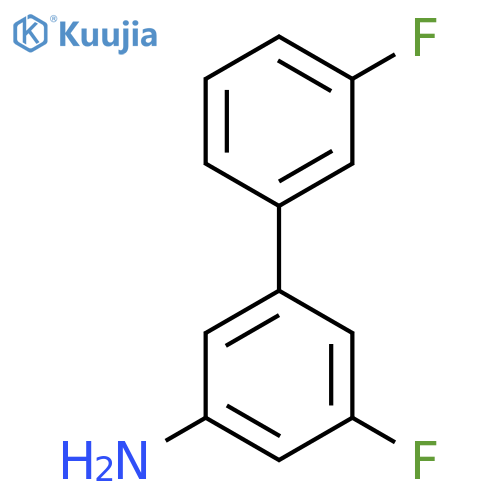 3',3-Difluorobiphenyl-5-amine structure
