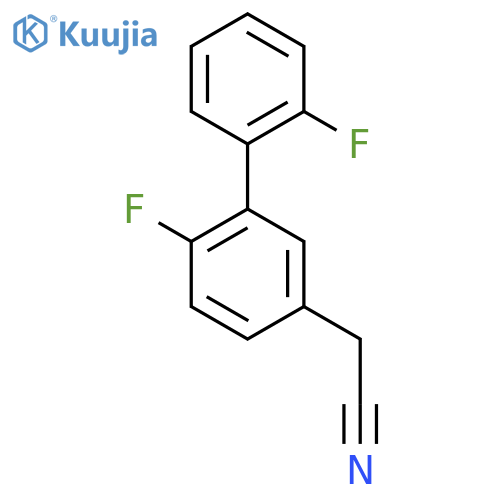 2-(2',2-Difluorobiphenyl-5-yl)acetonitrile structure