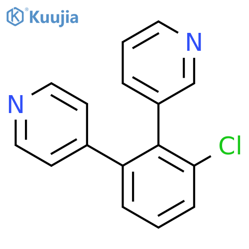 3-(2-Chloro-6-(pyridin-4-yl)phenyl)pyridine structure
