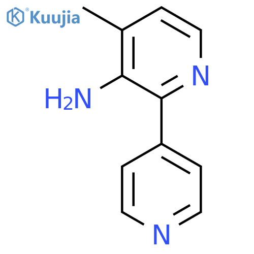 4-Methyl-2-(pyridin-4-yl)pyridin-3-amine structure