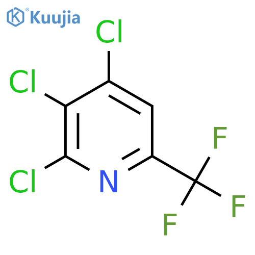 2,3,4-Trichloro-6-(trifluoromethyl)pyridine structure