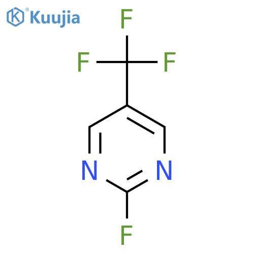 2-Fluoro-5-(trifluoromethyl)pyrimidine structure