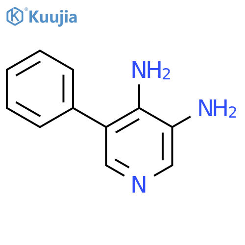 3,4-Diamino-5-phenylpyridine structure
