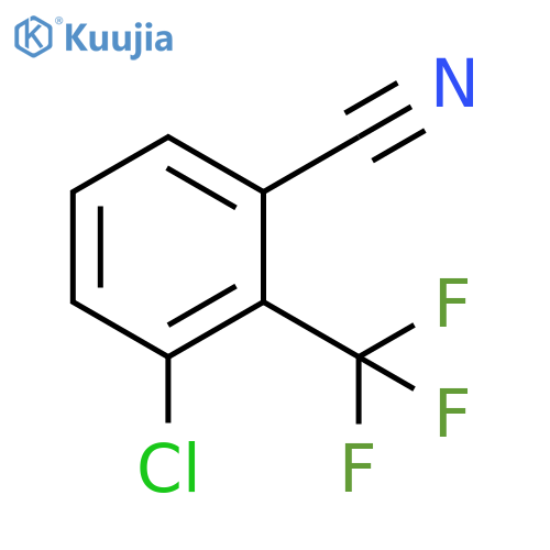 3-Chloro-2-(trifluoromethyl)benzonitrile structure