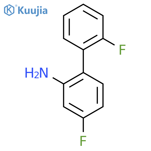 2',4-Difluorobiphenyl-2-amine structure
