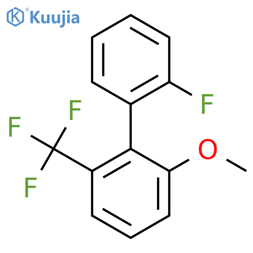 2'-Fluoro-2-methoxy-6-(trifluoromethyl)biphenyl structure