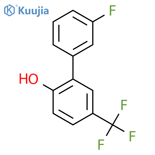 3'-Fluoro-5-(trifluoromethyl)biphenyl-2-ol structure
