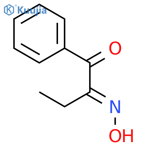 2-hydroxyimino-1-phenylbutan-1-one structure