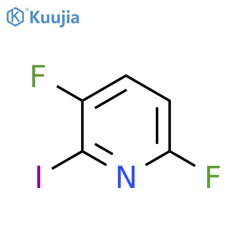 3,6-Difluoro-2-iodopyridine structure