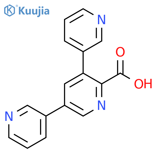 3,5-Di(pyridin-3-yl)picolinic acid structure