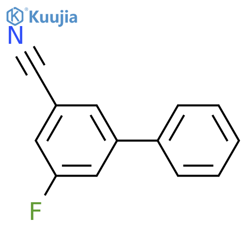 3-fluoro-5-phenylbenzonitrile structure