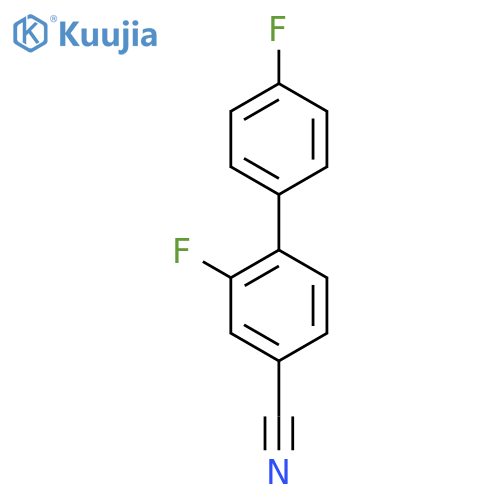 4',2-Difluorobiphenyl-4-carbonitrile structure