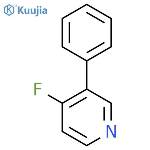 4-Fluoro-3-phenylpyridine structure