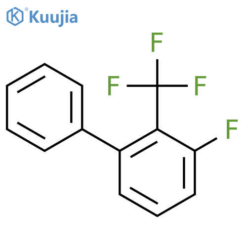 3-Fluoro-2-(trifluoromethyl)biphenyl structure