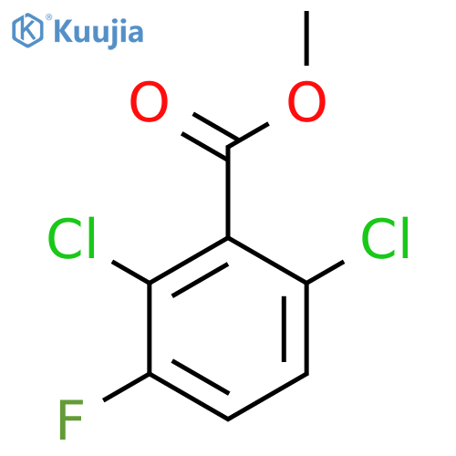 2,6-Dichloro-3-fluorobenzoic acid methyl ester structure