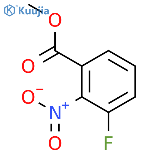 Methyl 3-Fluoro-2-nitrobenzoate structure