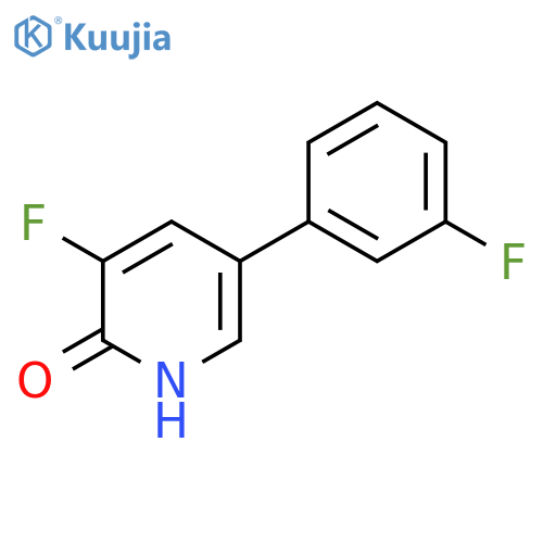 3-Fluoro-5-(3-fluorophenyl)pyridin-2-ol structure