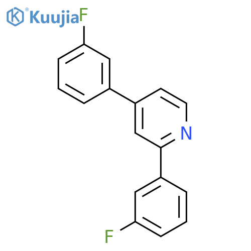 2,4-Bis(3-fluorophenyl)pyridine structure