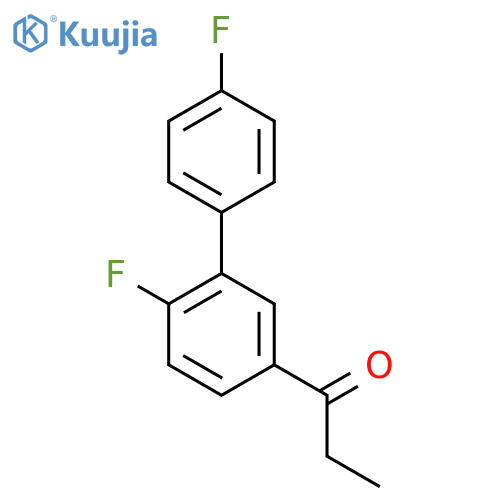 1-(4',6-Difluorobiphenyl-3-yl)propan-1-one structure