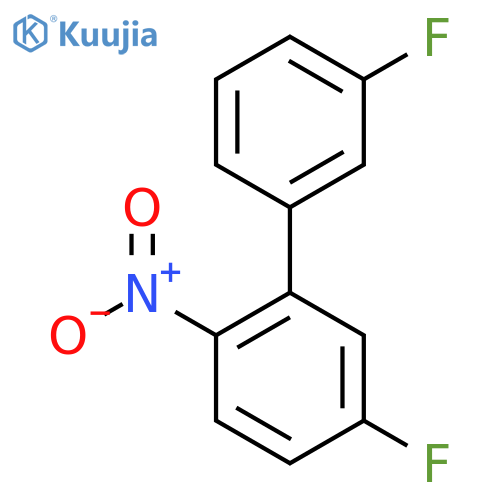 3',5-Difluoro-2-nitrobiphenyl structure