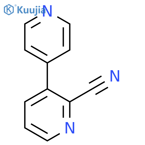 3-(Pyridin-4-yl)picolinonitrile structure