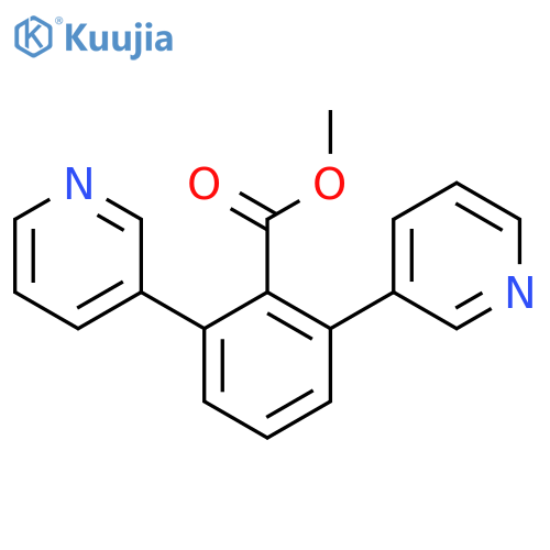 Methyl 2,6-di(pyridin-3-yl)benzoate structure