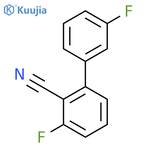 3',3-Difluorobiphenyl-2-carbonitrile structure