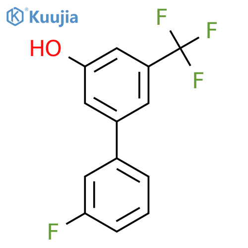 3-(3-fluorophenyl)-5-(trifluoromethyl)phenol structure