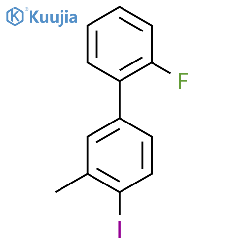 2'-Fluoro-4-iodo-3-methylbiphenyl structure