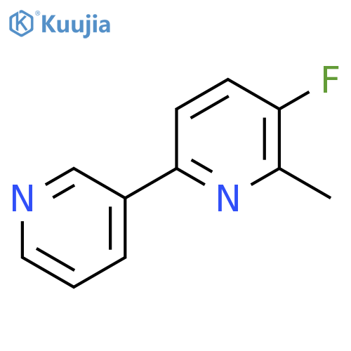 3-Fluoro-2-methyl-6-(pyridin-3-yl)pyridine structure