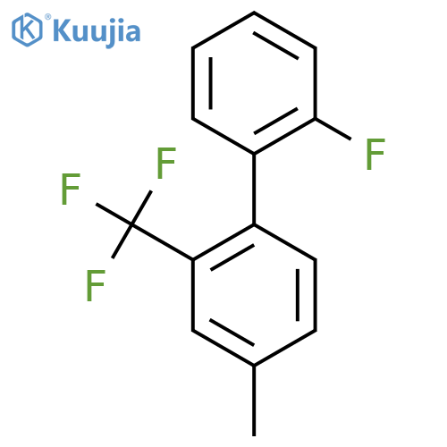 2'-Fluoro-4-methyl-2-(trifluoromethyl)biphenyl structure