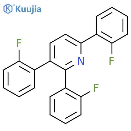 2,3,6-Tris(2-fluorophenyl)pyridine structure