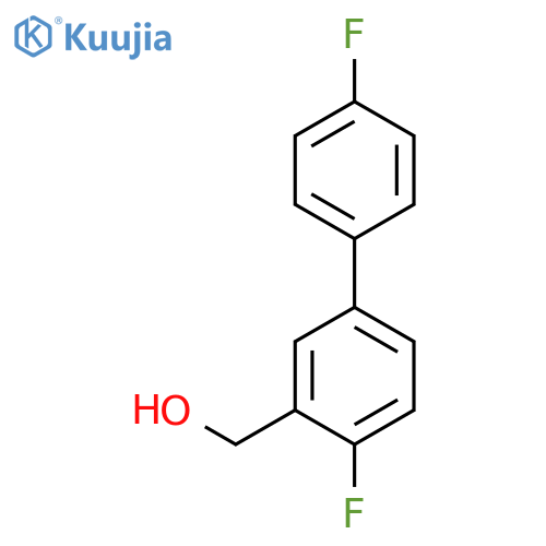 (4',4-Difluorobiphenyl-3-yl)methanol structure