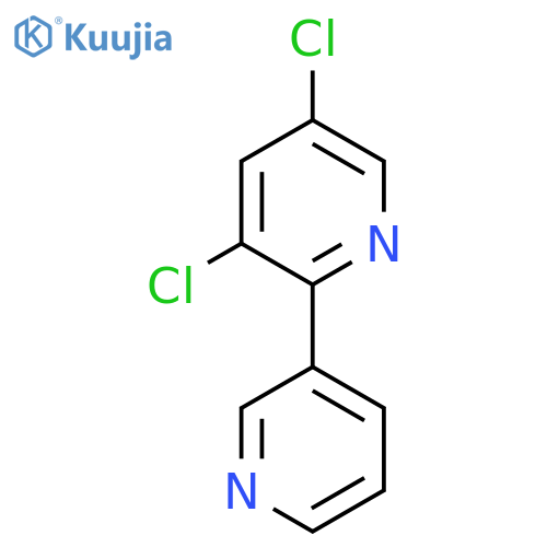3,5-Dichloro-2-(pyridin-3-yl)pyridine structure